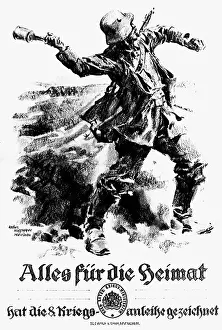 Acknowledgement: First World War / WWI, propaganda, 8th war bond