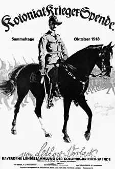 Vorbeck: First World War / WWI, propaganda, advertisement