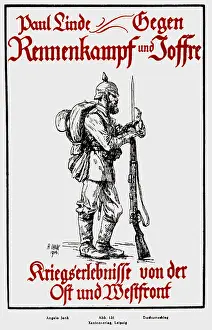 Linde: First World War / WWI, propaganda, book Gegen