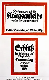 Lucian: First World War / WWI, propaganda, Germany, first