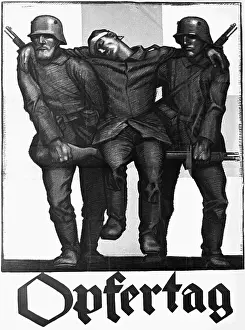 Opfertag: First World War/WWI, propaganda, poster, Opfertag