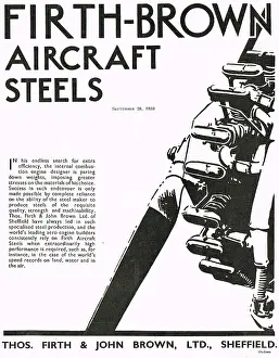 Thos: Firth Brown Aircraft Steels