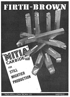 Carbide: Firth Brown Engineers Tools MITA Carbide Machine Tools