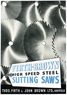 Slitting: Firth-Brown Machine Tools - Slitting Saws