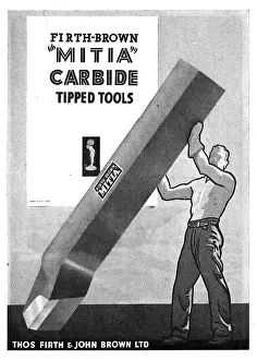 Carbide: Firth Brown Mitia Carbide Tipped Machine Tools