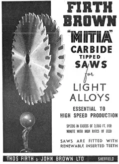 Carbide: Firth Brown MITIA Carbide Tipped Saws