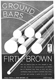 Thos: Firth Brown Precision Ground Steel Bars