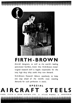 Steels: Firth Brown Special Aircraft Steels