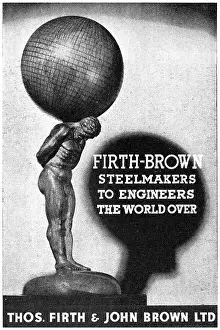 Steelmakers: Firth-Brown Steelmakers 1943 Advert