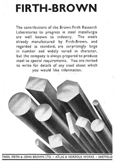 Steels: Firth Brown Steels