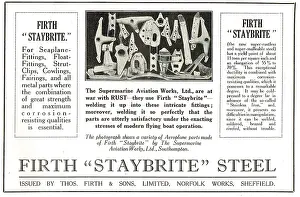 Staybrite: Firth Staybrite Aircraft Steels