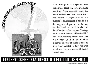Centrispun: Firth-Vickers Centrispun Castings