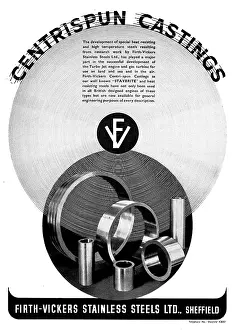 Centrispun: Firth-Vickers Centrispun Castings