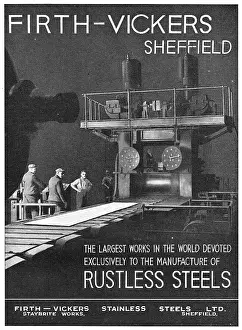 Thos: Firth Vickers Rustless Steels
