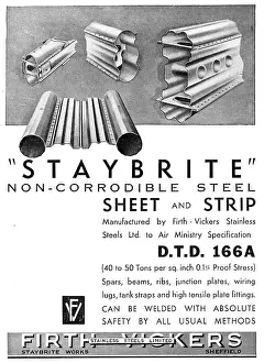 Staybrite: Firth-Vickers Stainless Staybrite Steels