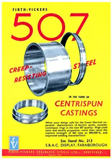 Centrispun: Firth-Vickers Stainless Steels, Centrispun Castings