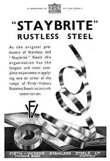 Rustless: Firth-Vickers Stainless Steels - Staybrite