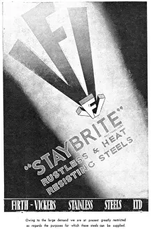 Staybrite: Firth-Vickers Staybrite Stainless Steels