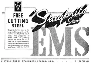 Staybrite: Firth-Vickers Staybrite Stainless Steels