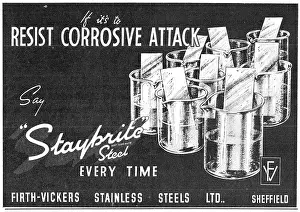 Staybrite: Firth-Vickers Staybrite Stainless Steels