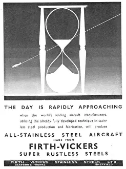 Thos: Firth Vickers Super Rustless Steels