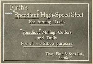 Speedicut: Firths Speedicut High Speed Steel