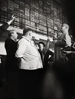 Hamburgs: During the fish auction in Hamburg's port