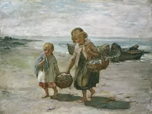 Mctaggart: Fish from the Boat ' children with baskets