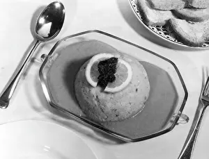 Garnished: FISH CAKE