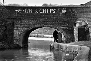 Chips: Fish and Chips bridge Stoke