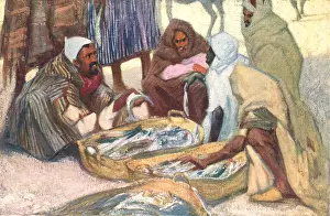 Crouched: The Fish Market