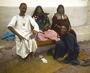At the fish market in Cairo