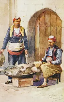 Salesmen: Fish Salesmen, Constantinople