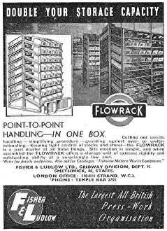 Fisher & Ludlow FLOWRACK Storage Bin System