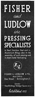 Pressings: Fisher & Ludlow Pressings