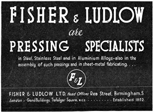 Pressings: Fisher & Ludlow Pressings