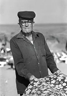 Wrinkled: Fisherman, cloth cap, Costa del Sol