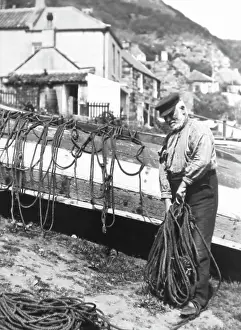 Runswick: Fisherman, Runswick Bay