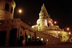 Bastion: The Fisherman's Bastion in Budapest, 1993