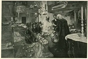 Dettmann: A Fisherman's Wedding by Ludwig Dettmann