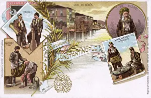 Fruchtermann: Fishermen, Aged Kurd, Bebek Bay, Water Carriers and Barber