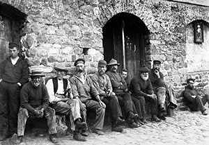 Clovelly: Fishermen, Clovelly