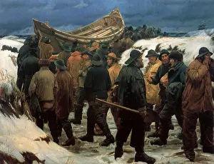 Ancher: Fishermen and Lifeboat