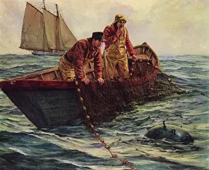 Saver: Fishermen find Mine in their Net