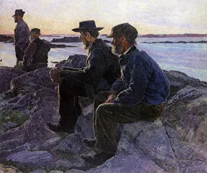 Pictures Now: Fishermen on the Rocks