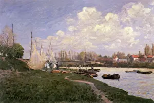 Spreading: Fishermen Spreading Out their Nets, by Alfred Sisley