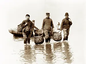 Whitstable: Fishermen, Whitstable early 1900's