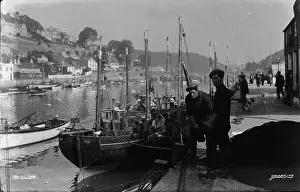Looe: Fishermen at Work in Looe