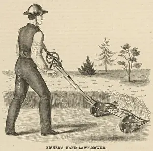 Mowers: Fisher's Man Mower 1863