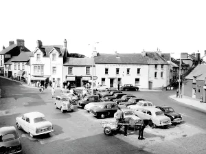 Fishguard: Fishguard, the Square 1959